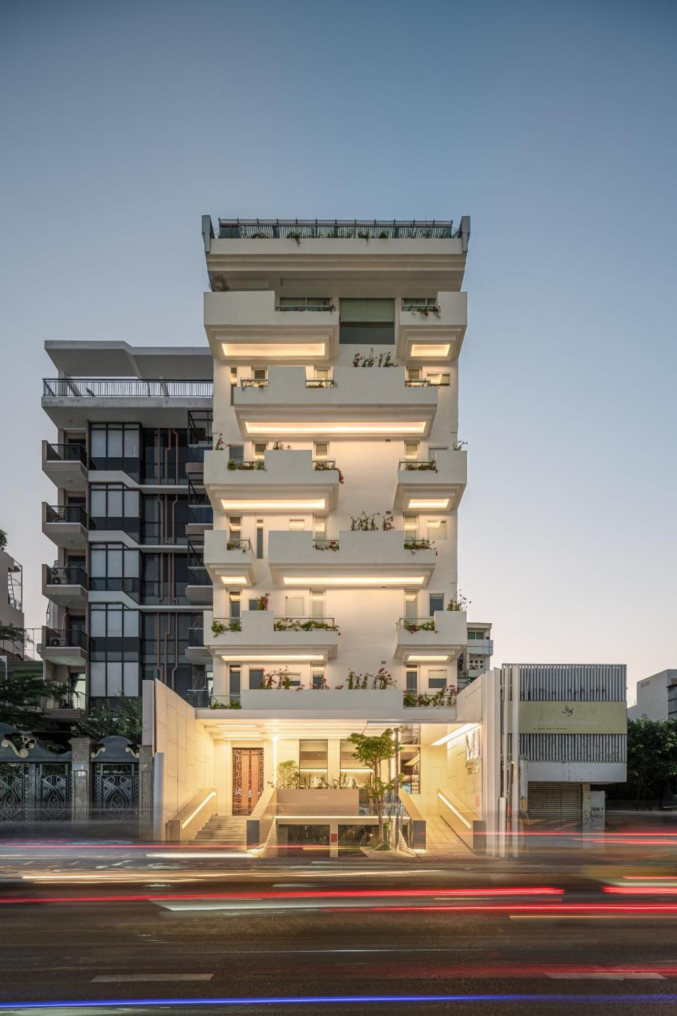 M Village Nguyen Kiem - Cosmo Airport Hotel ホーチミン市 エクステリア 写真